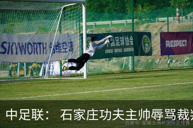 中足联： 石家庄功夫主帅辱骂裁判 被罚停5场罚5万