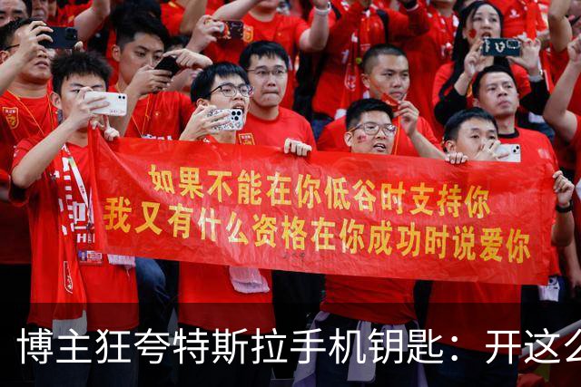 博主狂夸特斯拉手机钥匙：开这么多年没失误过 真是断层第一