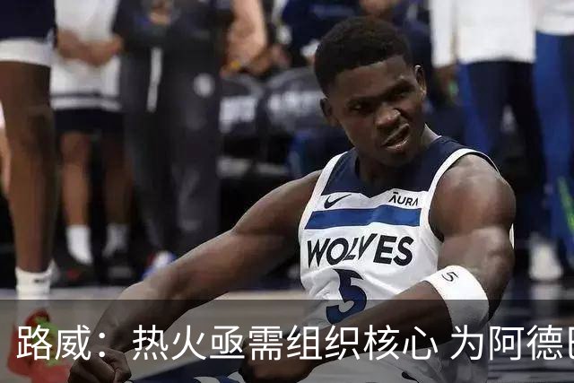 路威：热火亟需组织核心 为阿德巴约和字母哥拉开空间
